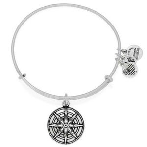 Alex and Ani Star Of Venus Charm Bangle